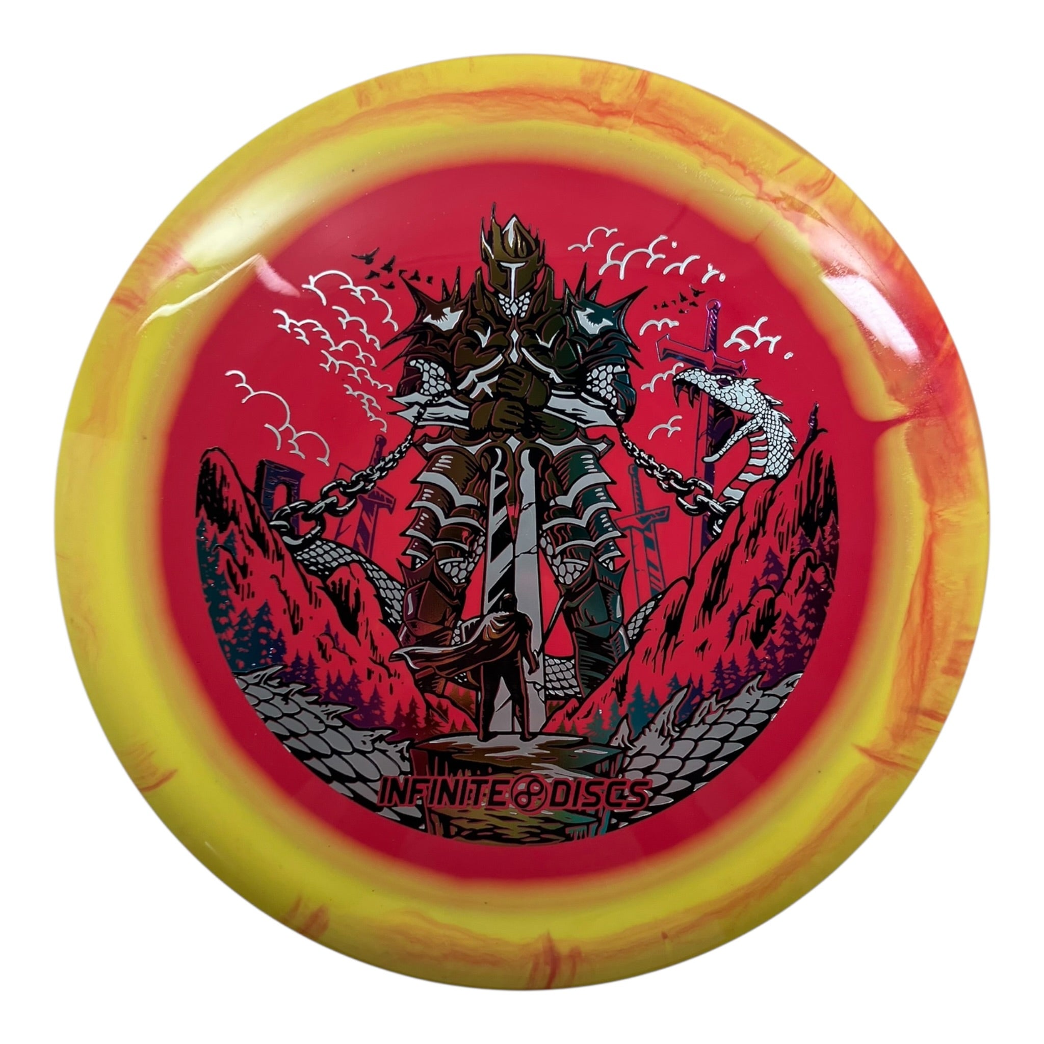 Infinite Discs Emperor | I-blend | Red/Yellow/Rainbow 171g (Special Edition) Disc Golf