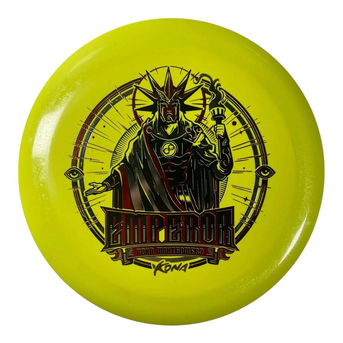 Infinite Discs Emperor | I-Blend | Yellow/Red 167-168g (Kona Montgomery) Disc Golf