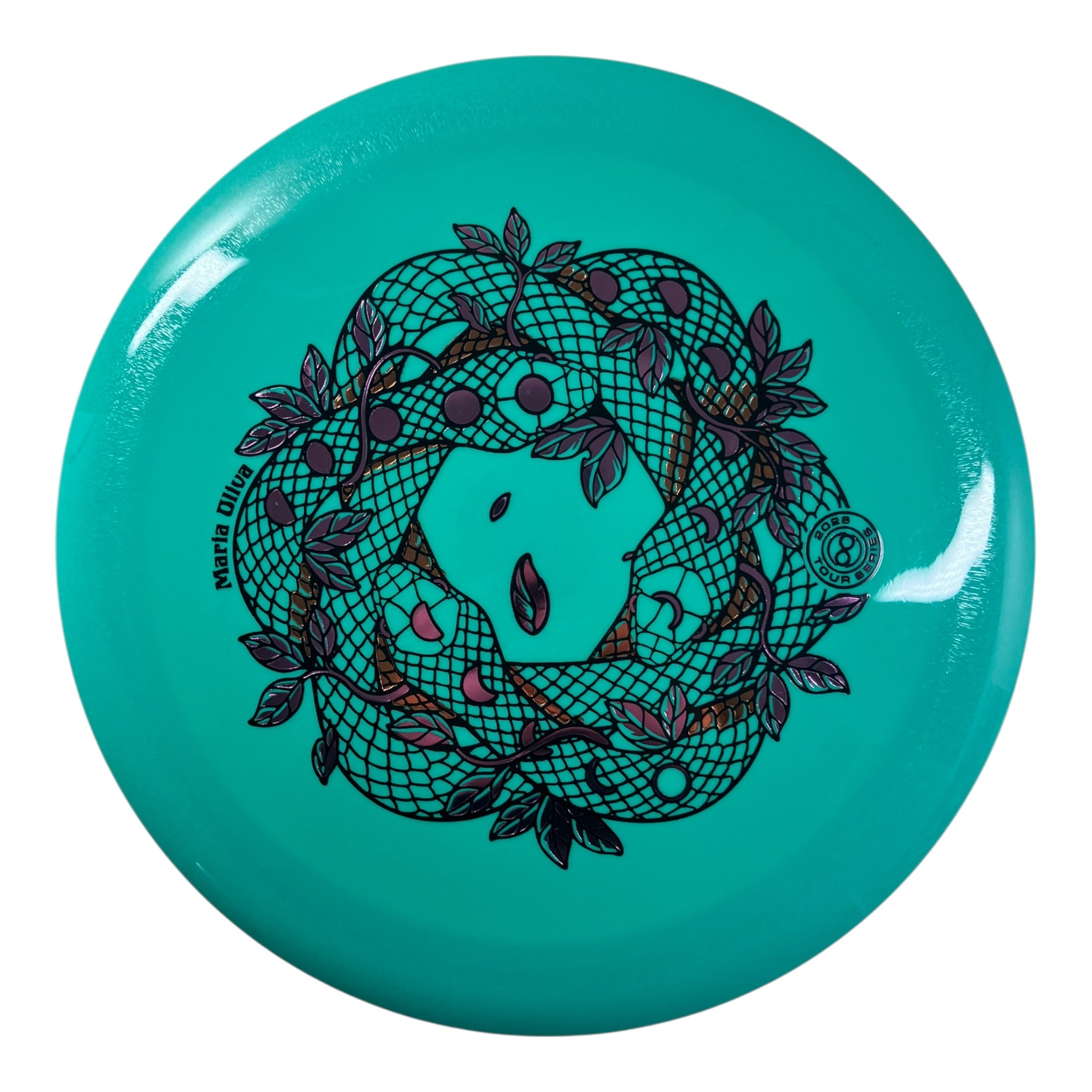 Infinite Discs Emperor | S-blend | Teal/Pink 173g (Maria Oliva) Disc Golf