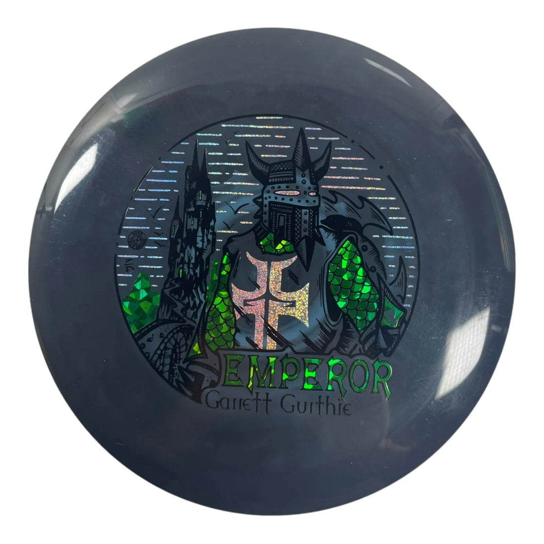 Infinite Discs Emperor | Swirly S - Blend | Black/Green 175g (Garrett Gurthie) Disc Golf