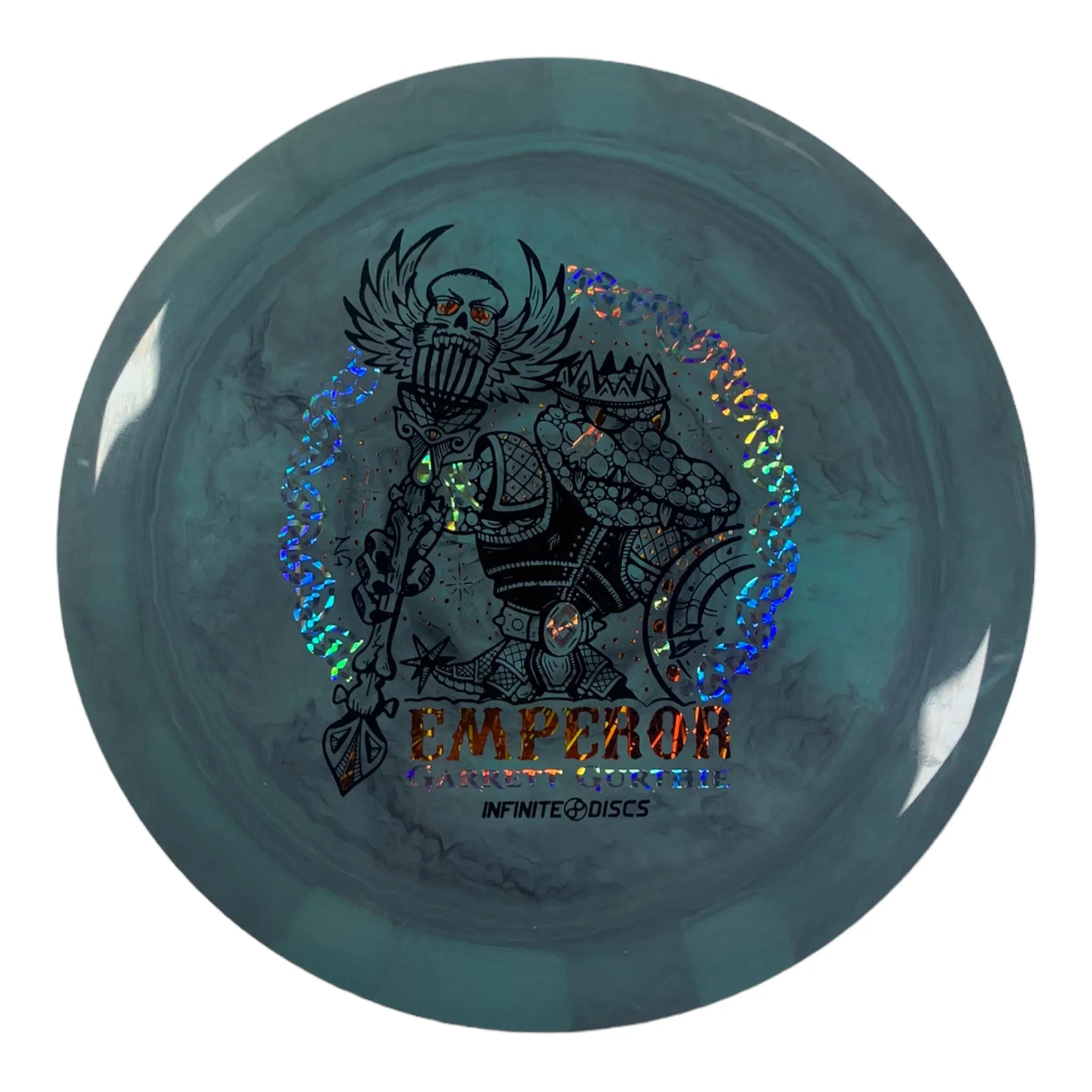 Infinite Discs Emperor | Swirly S - Blend | Blue/Holo 173g (Garrett Gurthie) Disc Golf