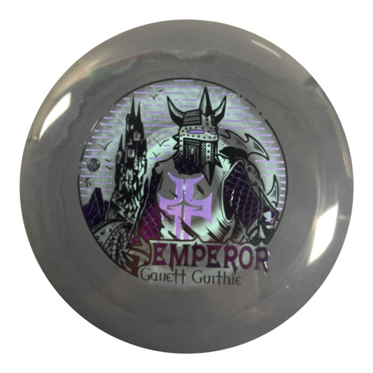 Infinite Discs Emperor | Swirly S - Blend | Black/Purple 175g (Garrett Gurthie) Disc Golf