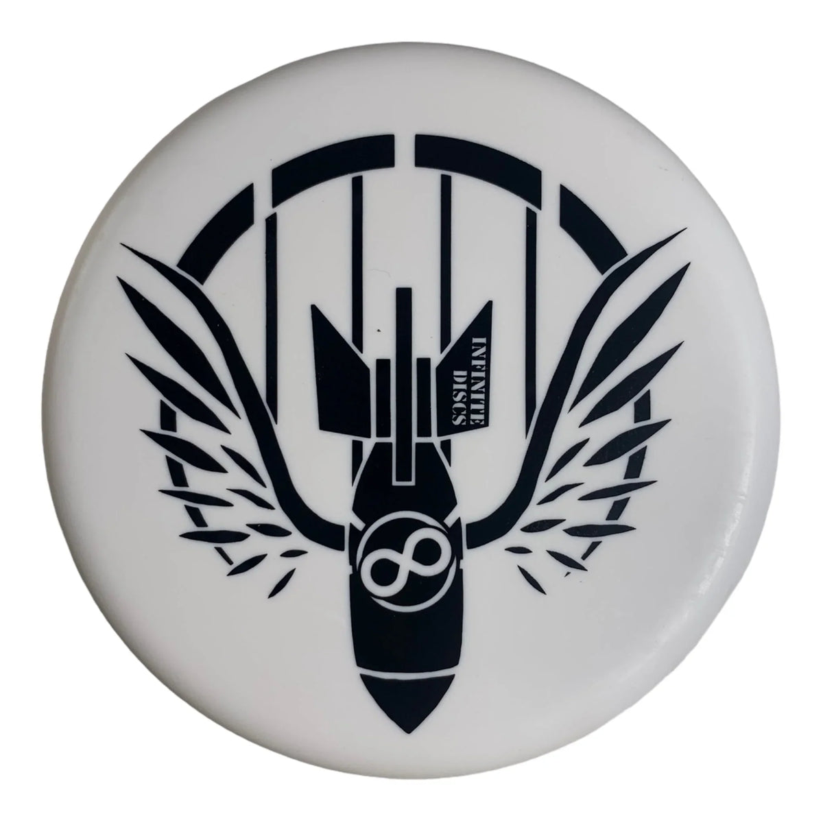 Infinite Discs Infinite Mini Marker Disc | White Disc Golf
