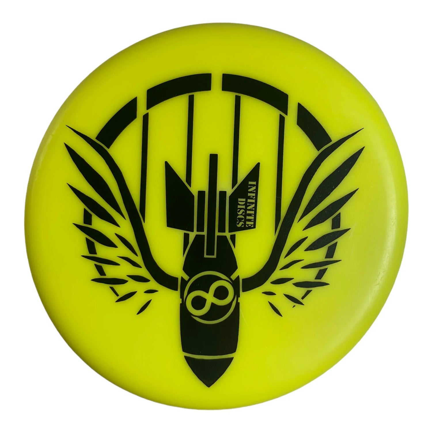 Infinite Discs Infinite Mini Marker Disc | Yellow Disc Golf