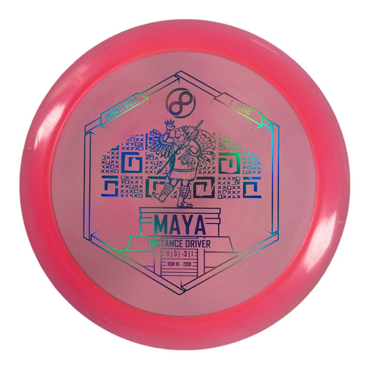 Infinite Discs Maya | C - Blend | Pink/Blue Holo 175g Disc Golf