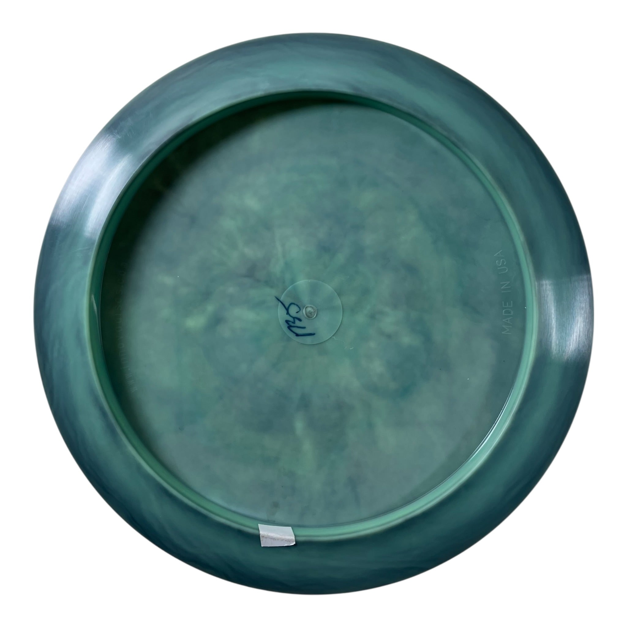 Infinite Discs Pharaoh - Used Like New | Swirly S-Blend | Green/Gold 173g (Run 28) Disc Golf