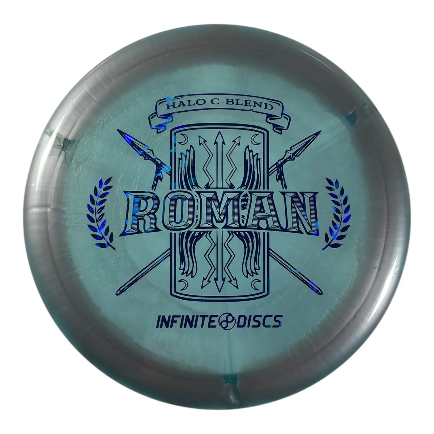Infinite Discs Roman | Halo C-Blend | Blue/Blue 174g Disc Golf