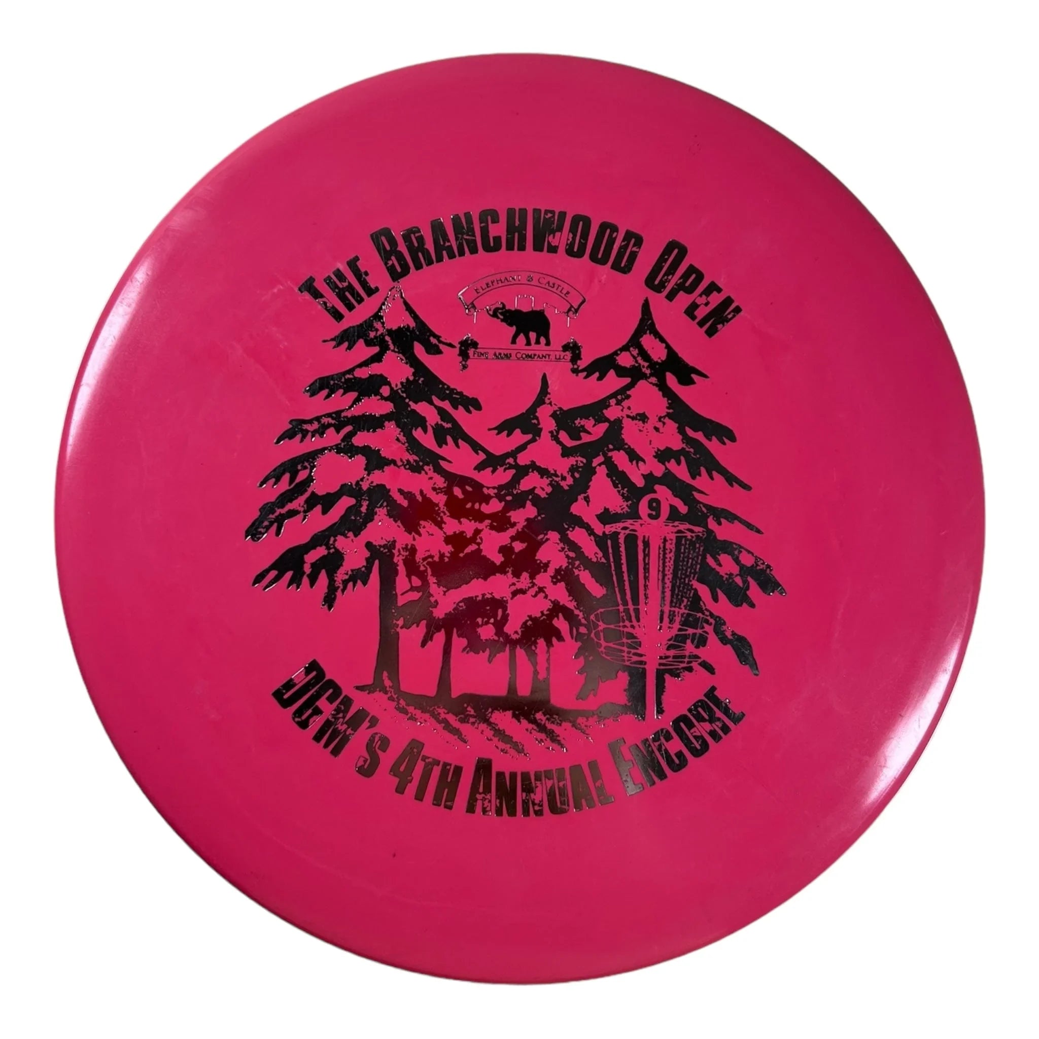 Infinite Discs Ruin - Used Like New | I - Blend | Pink/Silver 173g (Branchwood Open) Disc Golf