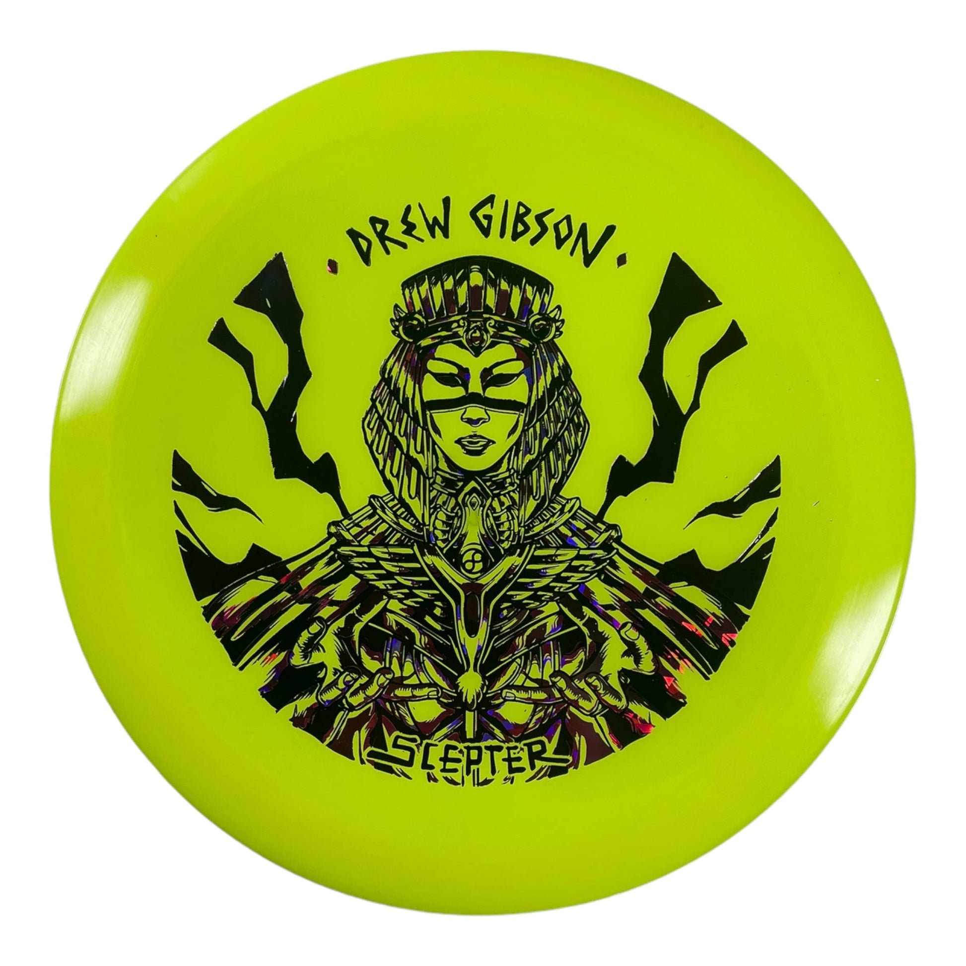 Infinite Discs Scepter | C - Blend Glow | Yellow/Pink 175g (Drew Gibson) Disc Golf