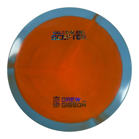 Infinite Discs Scepter | Halo S - Blend | Orange/Party Time 175g (Drew Gibson) Disc Golf