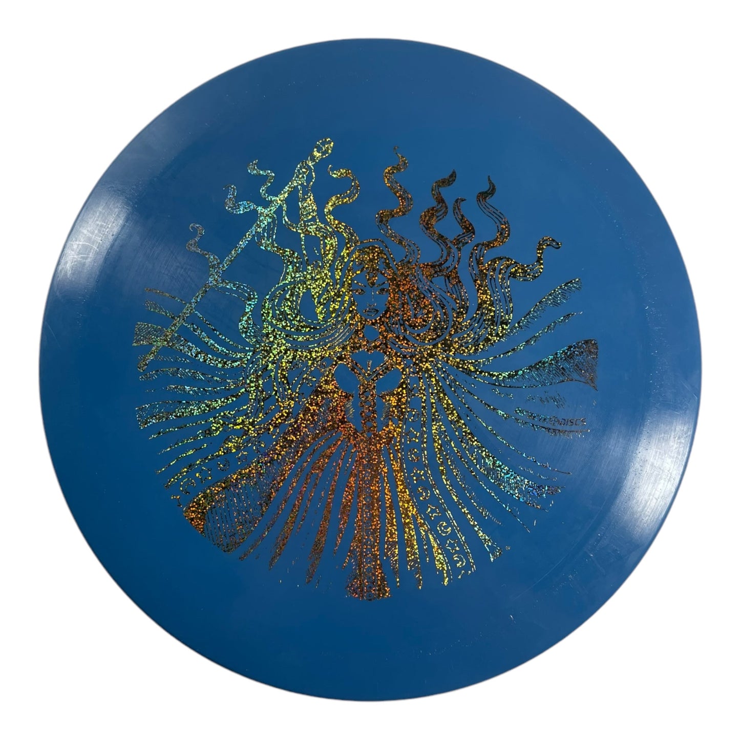 Infinite Discs Scepter | I - Blend | Blue/Gold 171g (Special Edition) Disc Golf