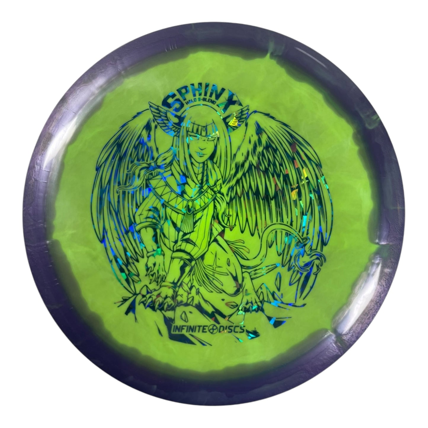 Infinite Discs Sphinx | Halo S - Blend | Green/Blue 173 - 174g Disc Golf