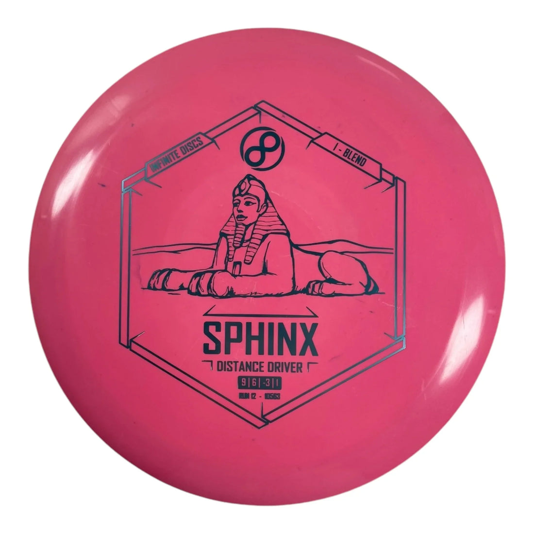 Infinite Discs Sphinx | I - Blend | Pink/Blue 173g Disc Golf