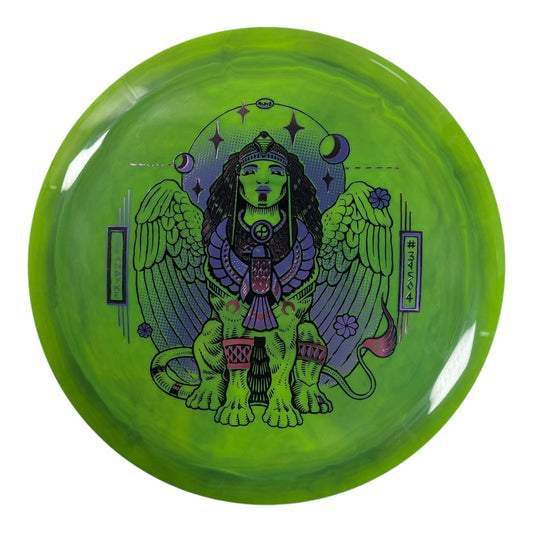 Infinite Discs Sphinx | Swirly S - Blend | Green/Pink 171g Disc Golf