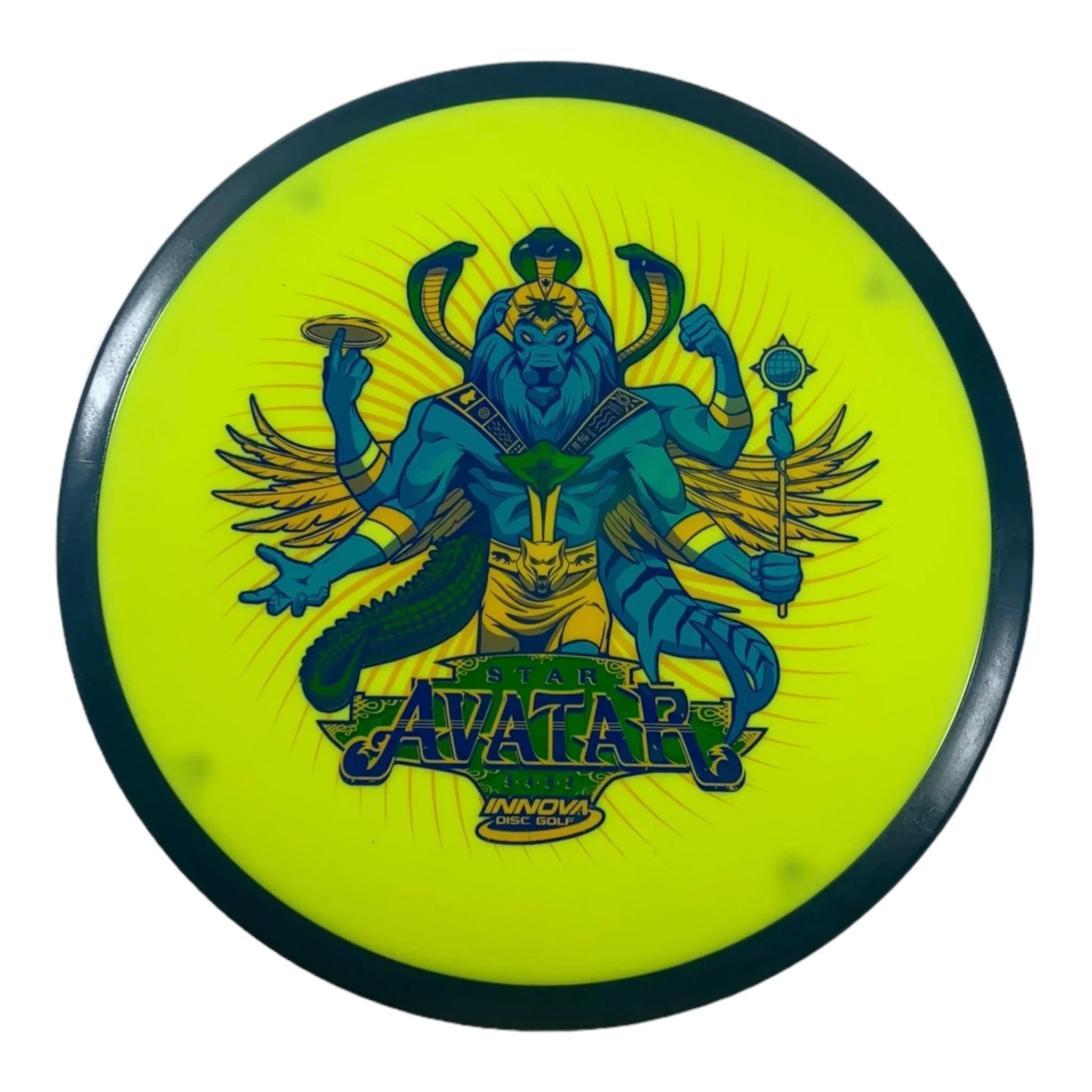 Innova Champion Discs Avatar | Star | Yellow/Blue 180g Disc Golf