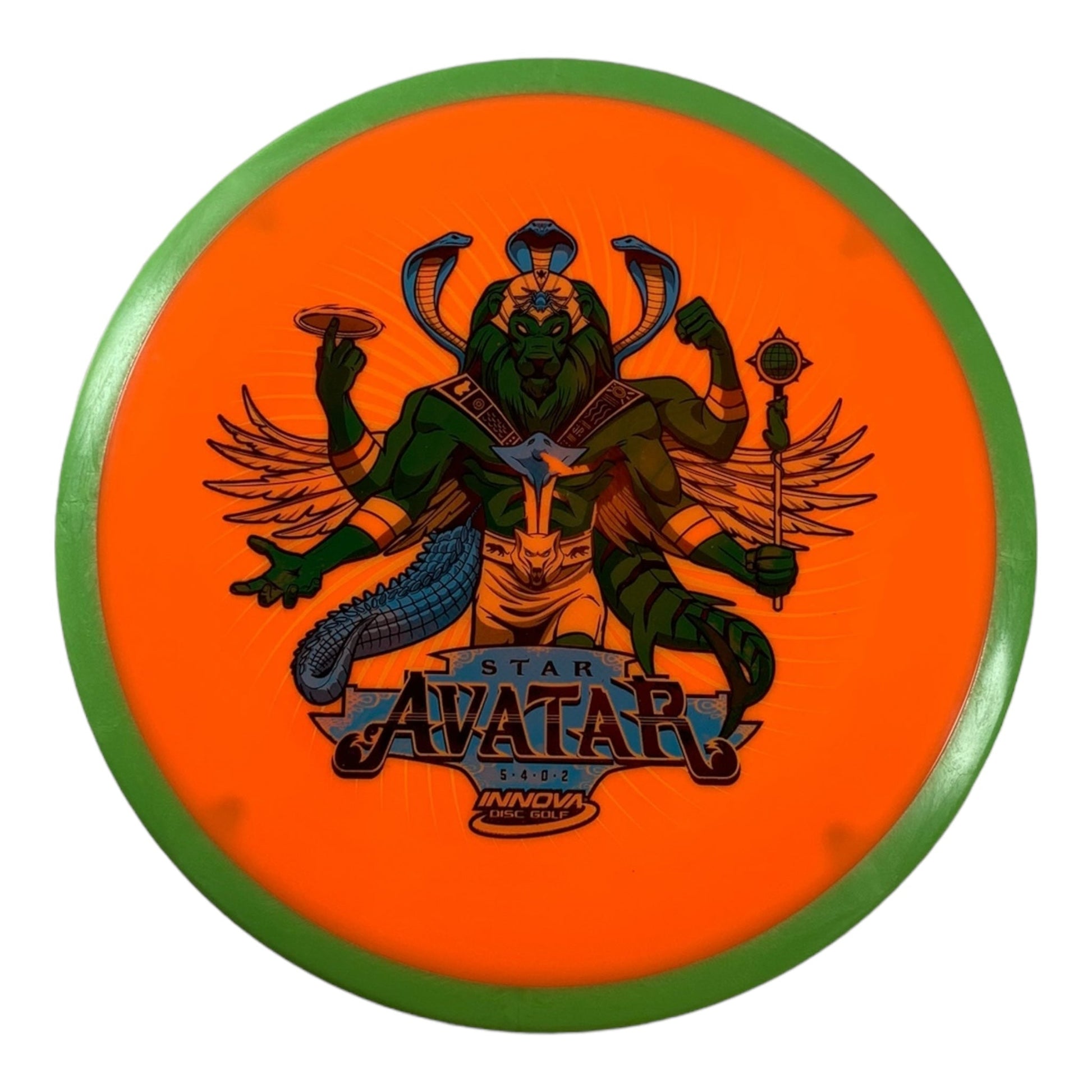 Innova Champion Discs Avatar | Star | Orange/Green 173g Disc Golf