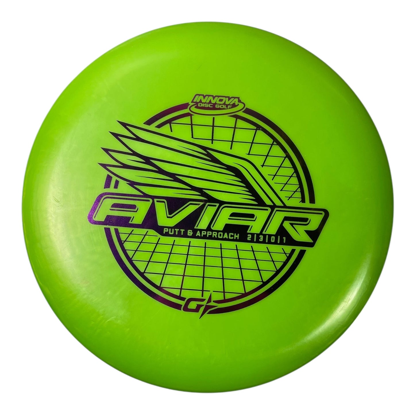 Innova Champion Discs Aviar | GStar | Green/Purple 174g Disc Golf