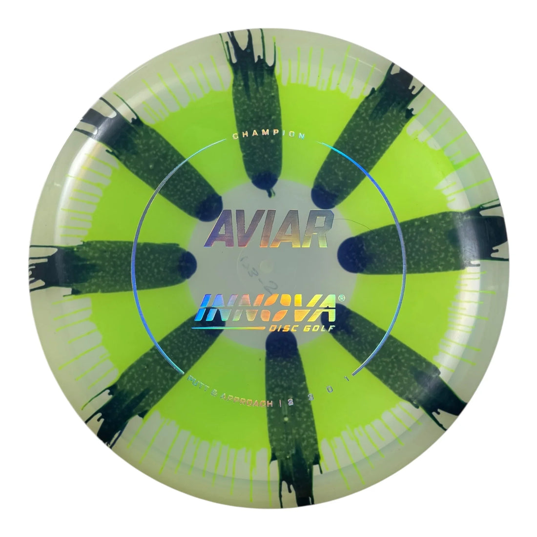 Innova Champion Discs Aviar | Champion I-Dye | Green/Black/Silver 173g Disc Golf