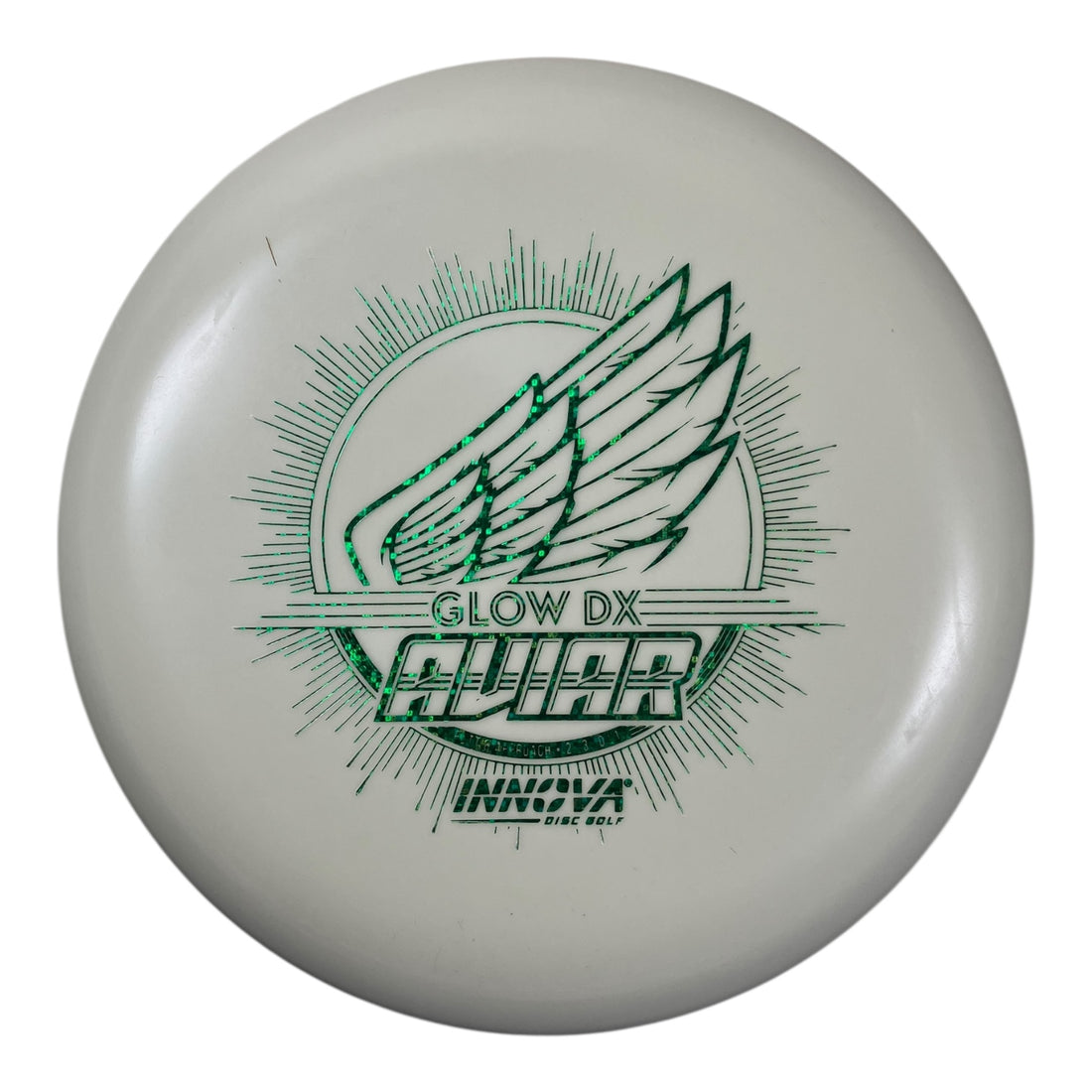 Innova Champion Discs Aviar | DX Glow | Glow/Green 175g Disc Golf