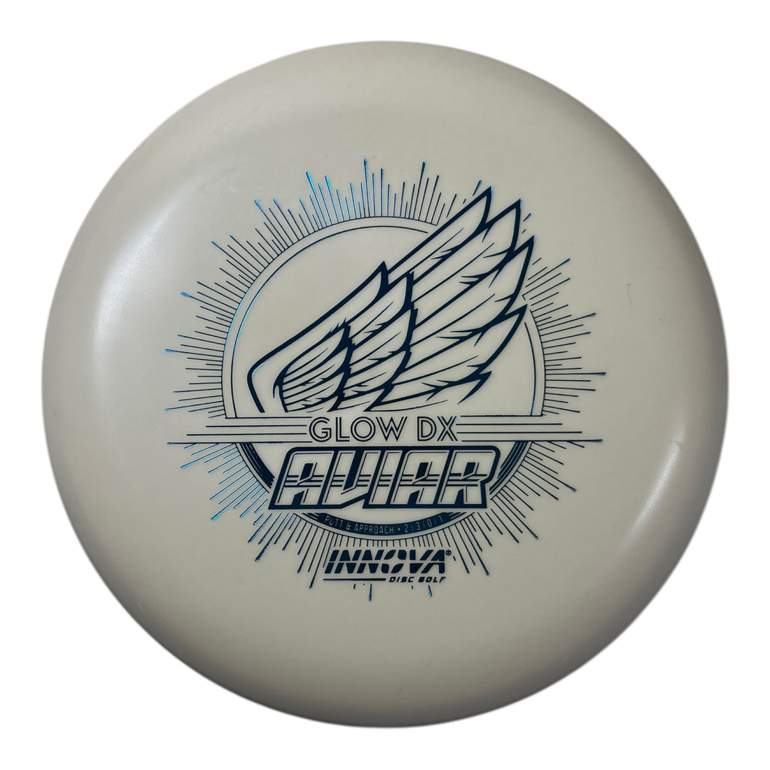Innova Champion Discs Aviar | DX Glow | Glow/Teal 170g Disc Golf