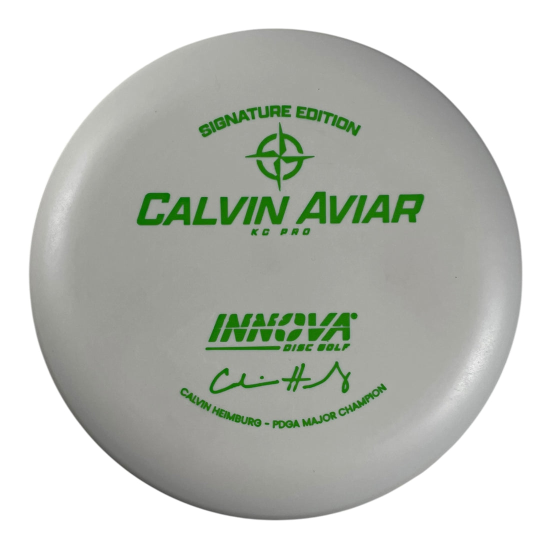 Innova Champion Discs Aviar | KC Pro | White/Green 175g (Calvin Heimburg) Disc Golf