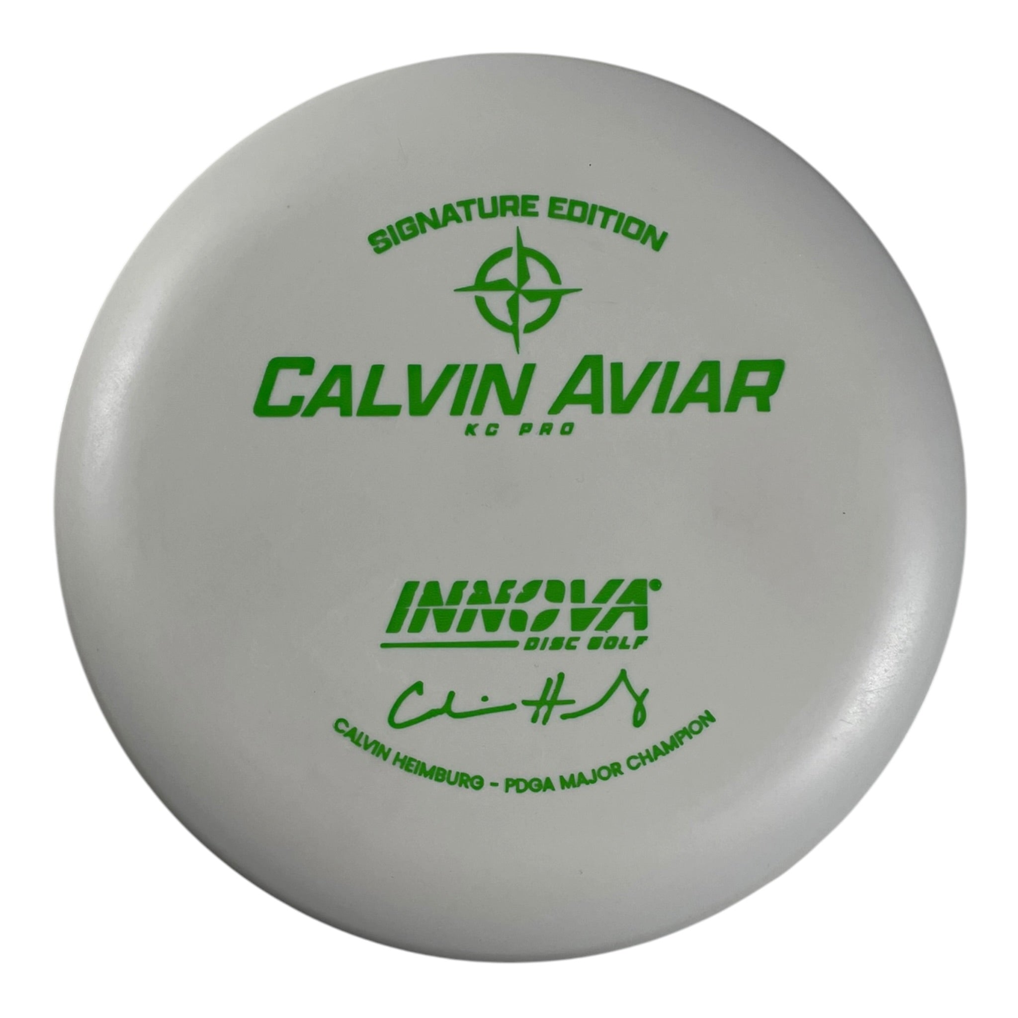 Innova Champion Discs Aviar | KC Pro | White/Green 175g (Calvin Heimburg) Disc Golf
