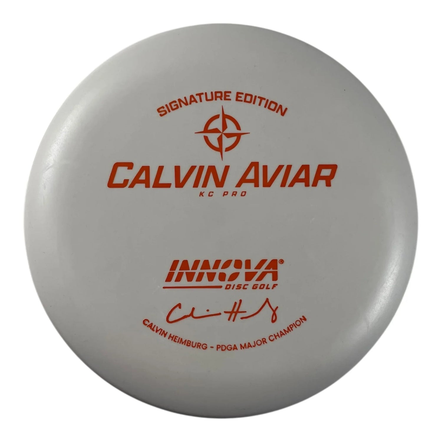 Innova Champion Discs Aviar | KC Pro | White/Orange 171-175g (Calvin Heimburg) Disc Golf