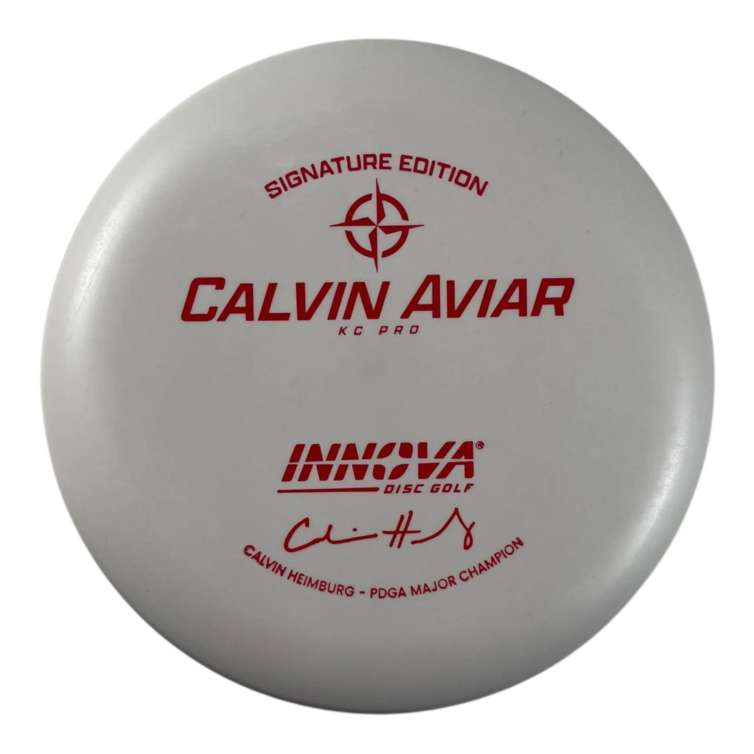 Innova Champion Discs Aviar | KC Pro | White/Red 175g (Calvin Heimburg) Disc Golf
