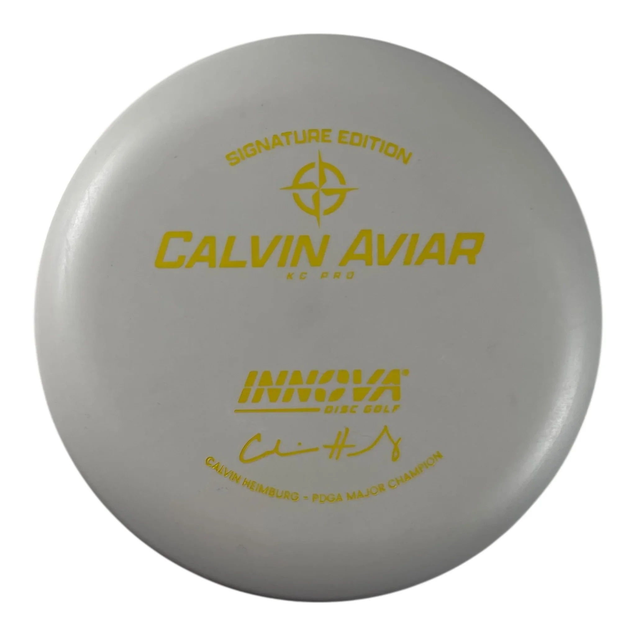 Innova Champion Discs Aviar | KC Pro | White/Yellow 170-175g (Calvin Heimburg) Disc Golf