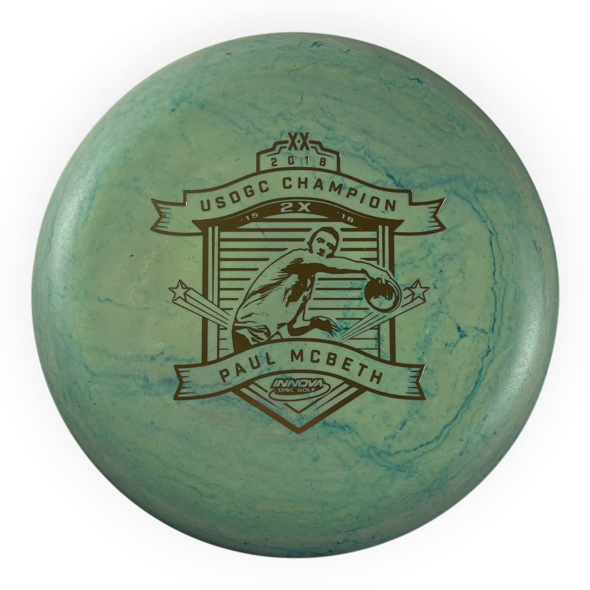 Innova Champion Discs Aviar | McPro | Galactic/Gold 175g (USDGC Paul McBeth 2x) Disc Golf