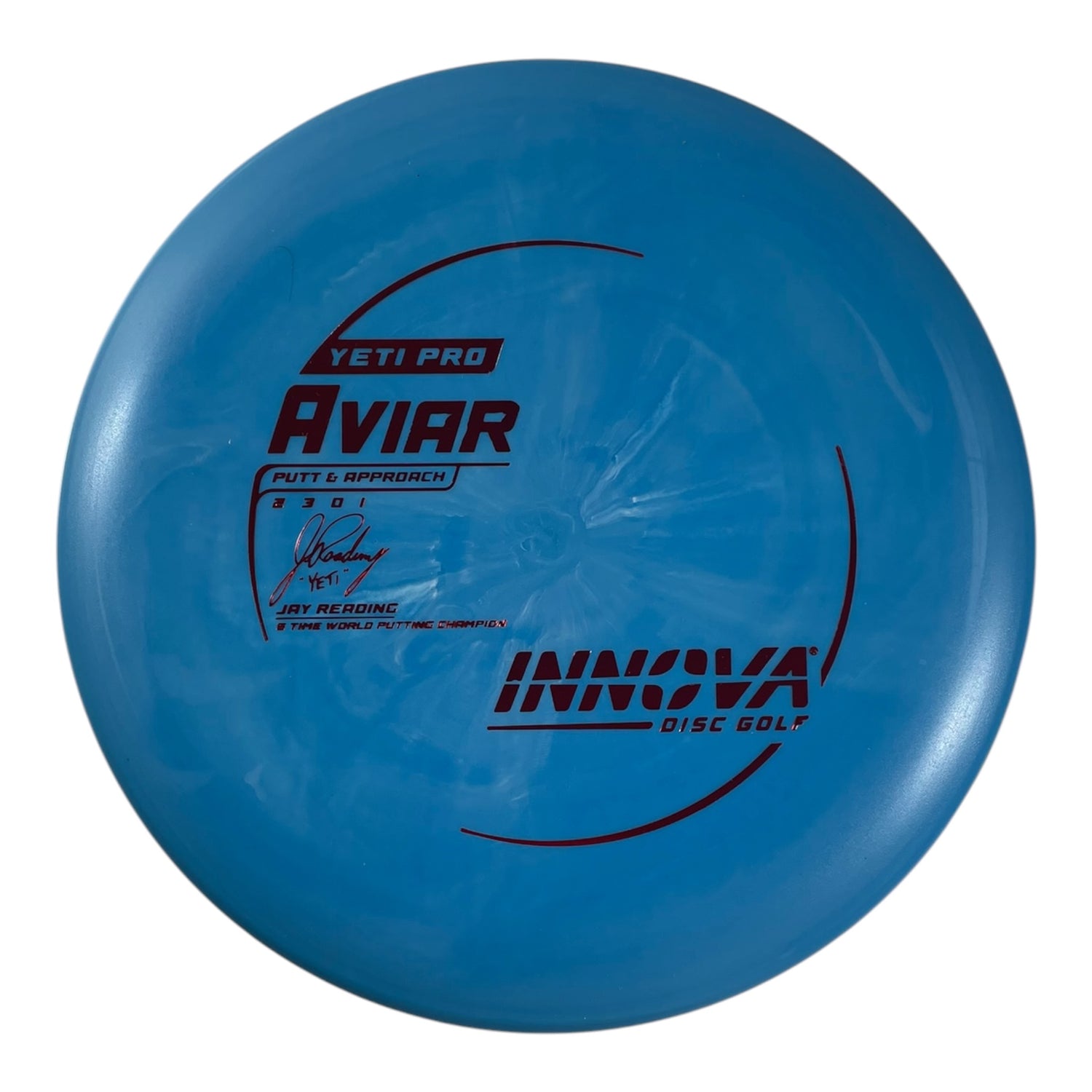 Innova Champion Discs Aviar | Yeti Pro | Blue/Red 175g Disc Golf
