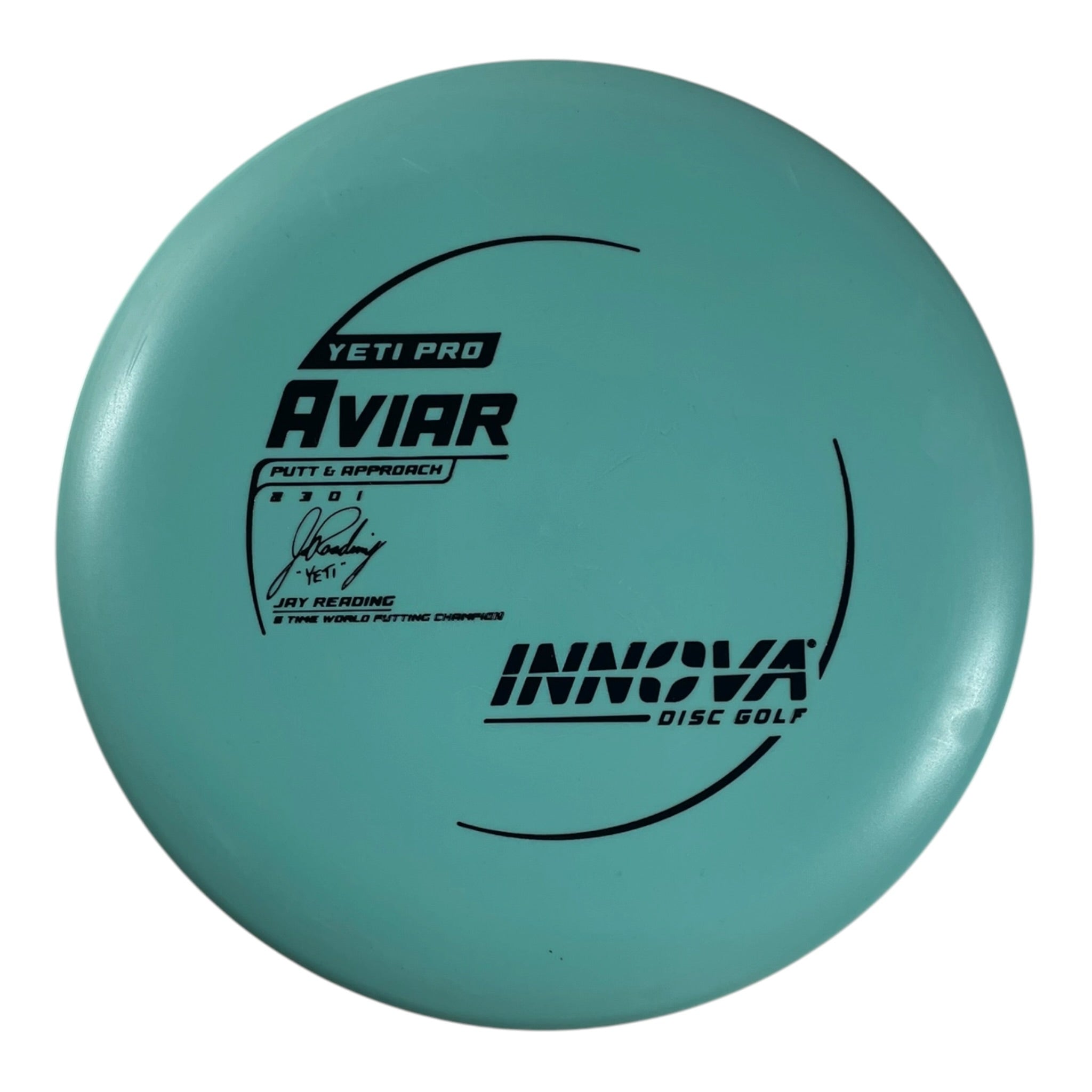 Innova Champion Discs Aviar | Yeti Pro | Teal/Black 170g Disc Golf