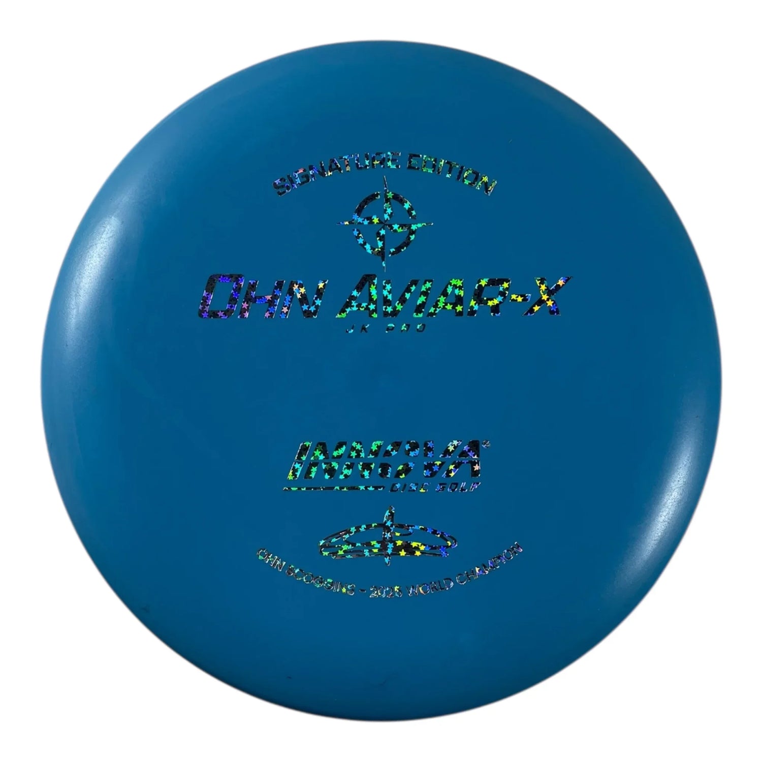 Innova Champion Discs Aviar-X | JK Pro | Blue/Stars 166g (Ohn Scoggins) Disc Golf