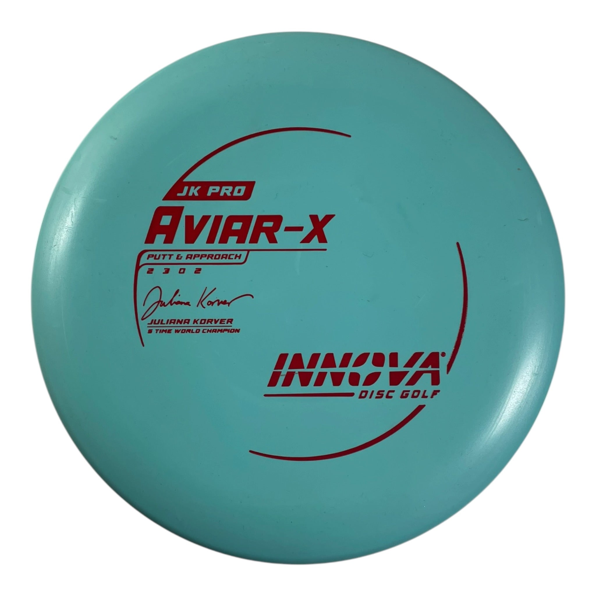 Innova Champion Discs Aviar-X | JK Pro | Teal/Red 175g (Juliana Korver) Disc Golf