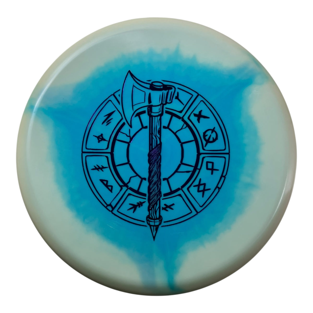 Innova Champion Discs Aviar3 | Classic Glow Halo Star | White/Blue 173g (Eveliina Takeover) Disc Golf