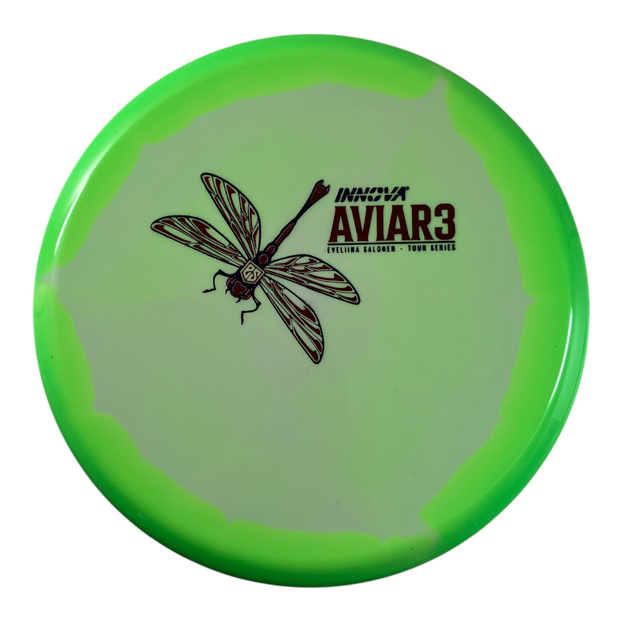 Innova Champion Discs Aviar3 | Halo Star | Green/Red 173g (Eveliina Salonen) Disc Golf
