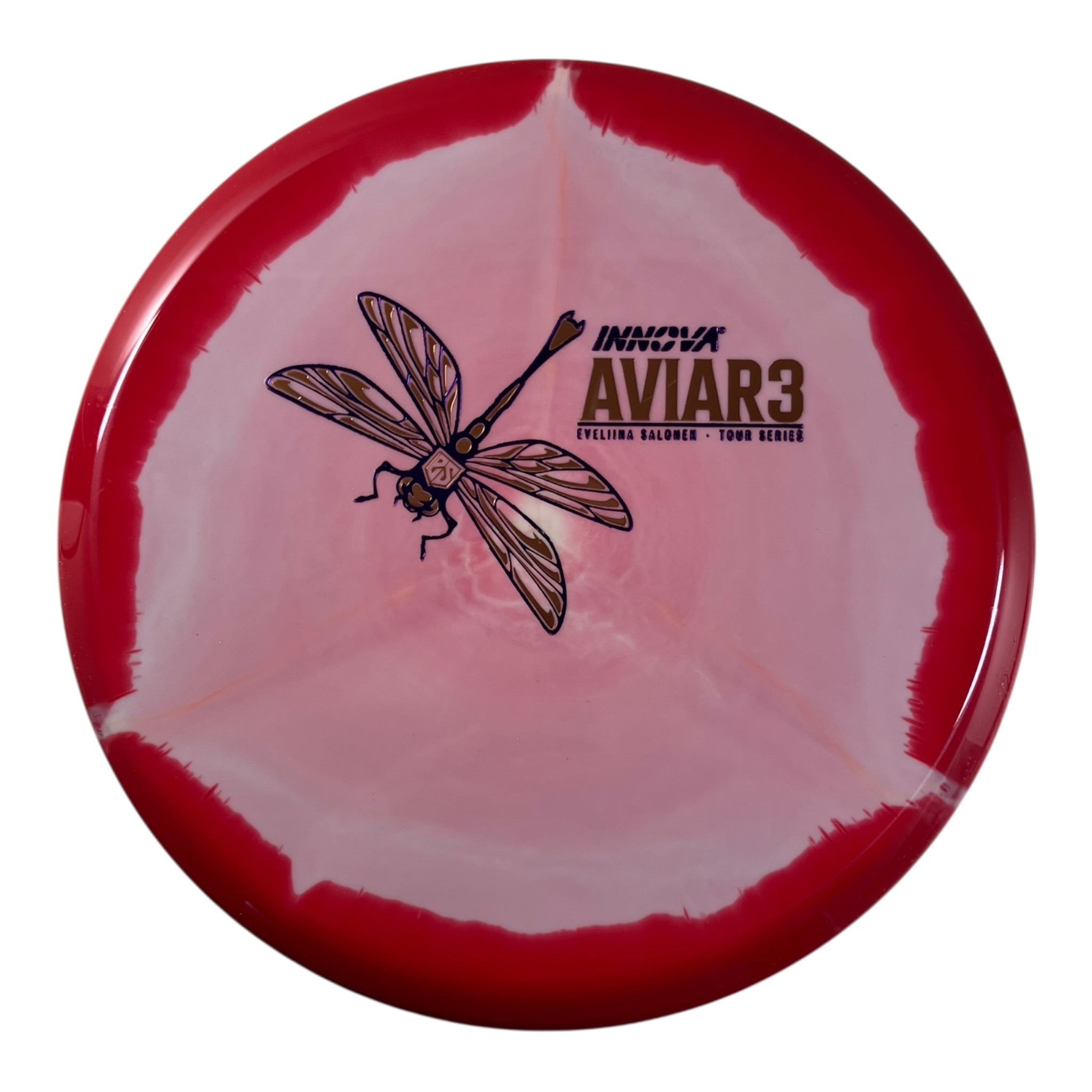 Innova Champion Discs Aviar3 | Halo Star | Red/Gold 173g (Eveliina Salonen) Disc Golf