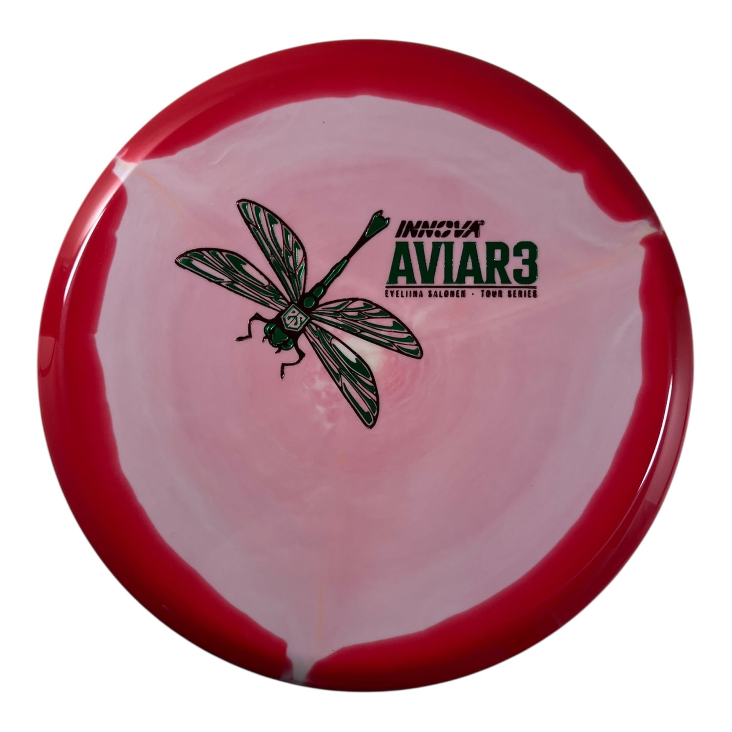 Innova Champion Discs Aviar3 | Halo Star | Red/Green 173g (Eveliina Salonen) Disc Golf