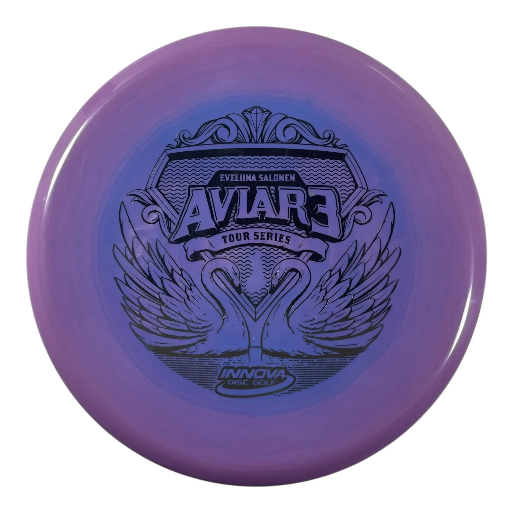 Innova Champion Discs Aviar3 | Swirled Star | Purple/Silver 174g (2022 Eveliina Salonen) Disc Golf