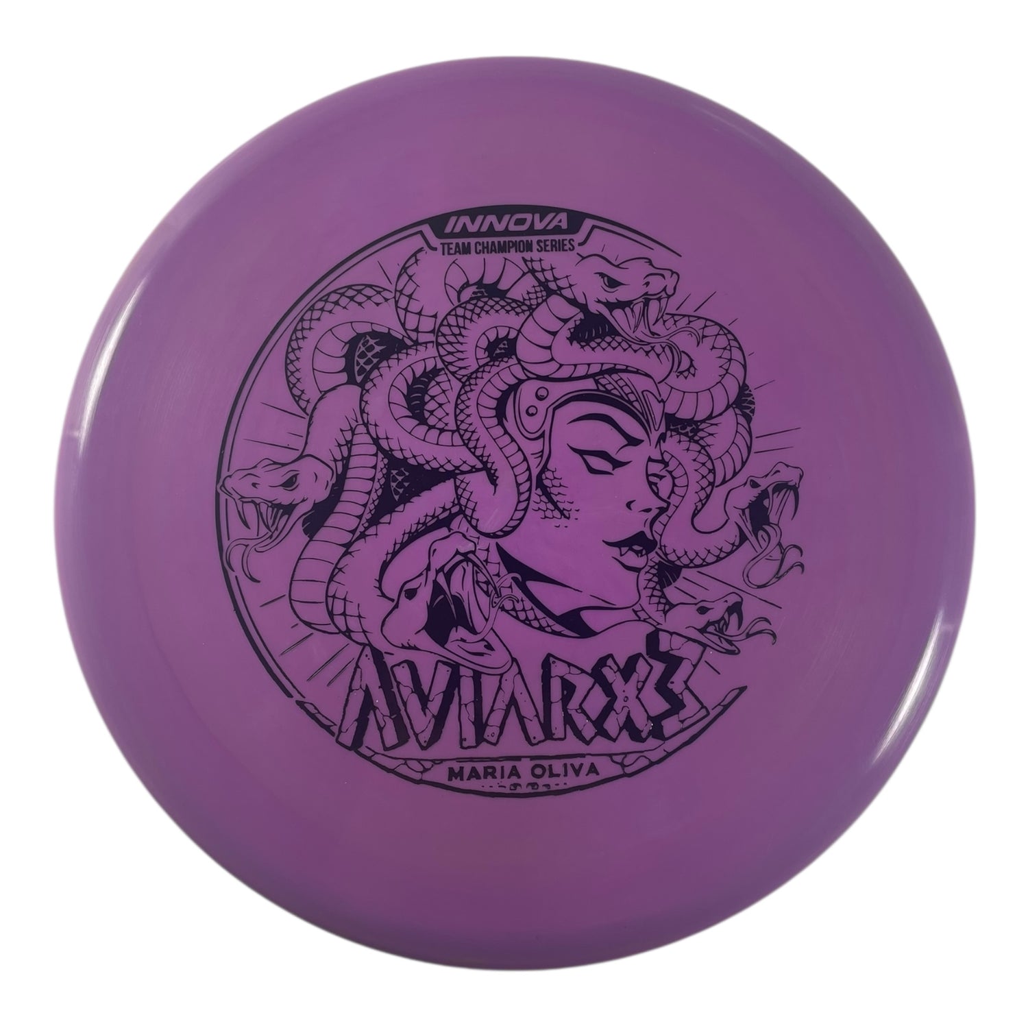 Innova Champion Discs Aviarx3 | Star | Purple/Black 174g (Maria Oliva) Disc Golf
