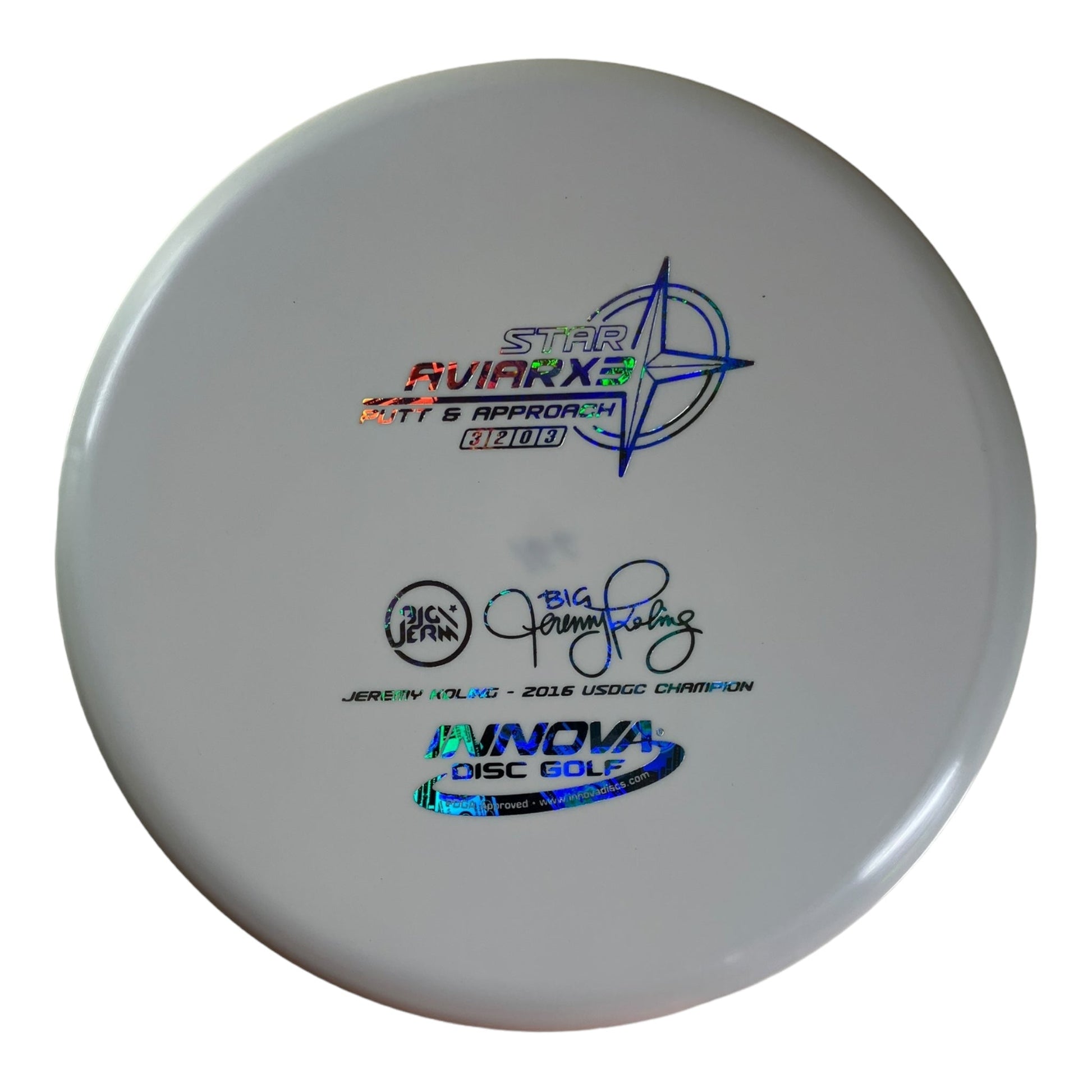 Innova Champion Discs Aviarx3 | Star | White/Holo 166g (Jeremy Koling) Disc Golf