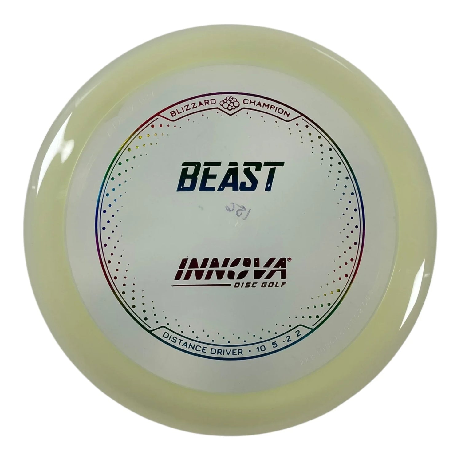 Innova Champion Discs Beast | Blizzard | Clear/Rainbow 156g Disc Golf