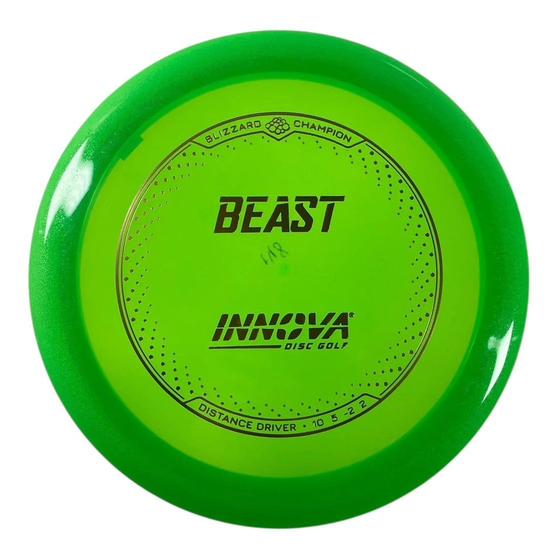 Innova Champion Discs Beast | Blizzard | Green/Gold 148g Disc Golf