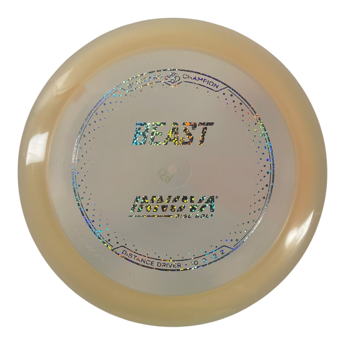 Innova Champion Discs Beast | Blizzard | Tan/Sparkle 159g Disc Golf