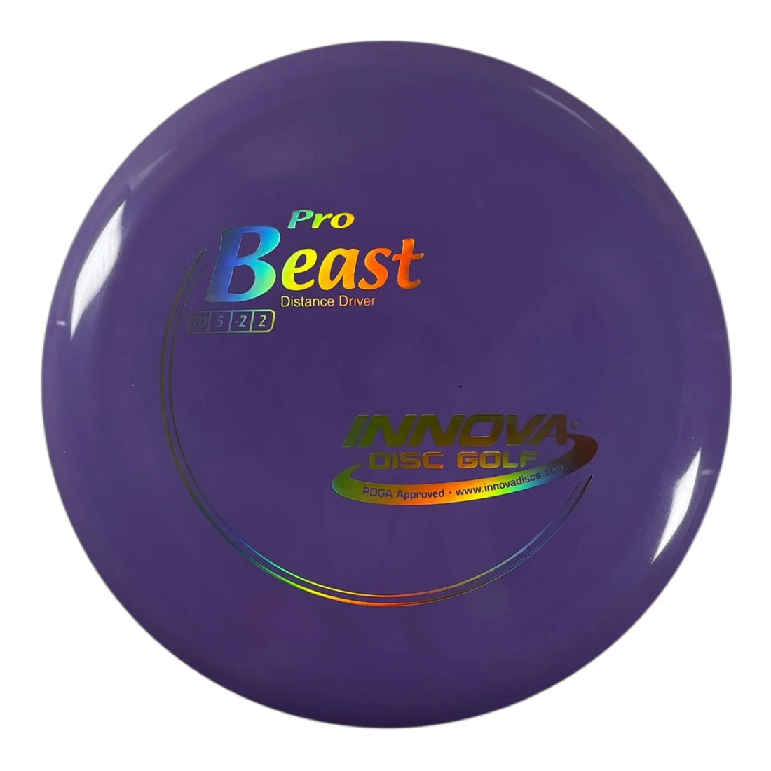Innova Champion Discs Beast | Pro | Purple/Gold Holo 173g Disc Golf