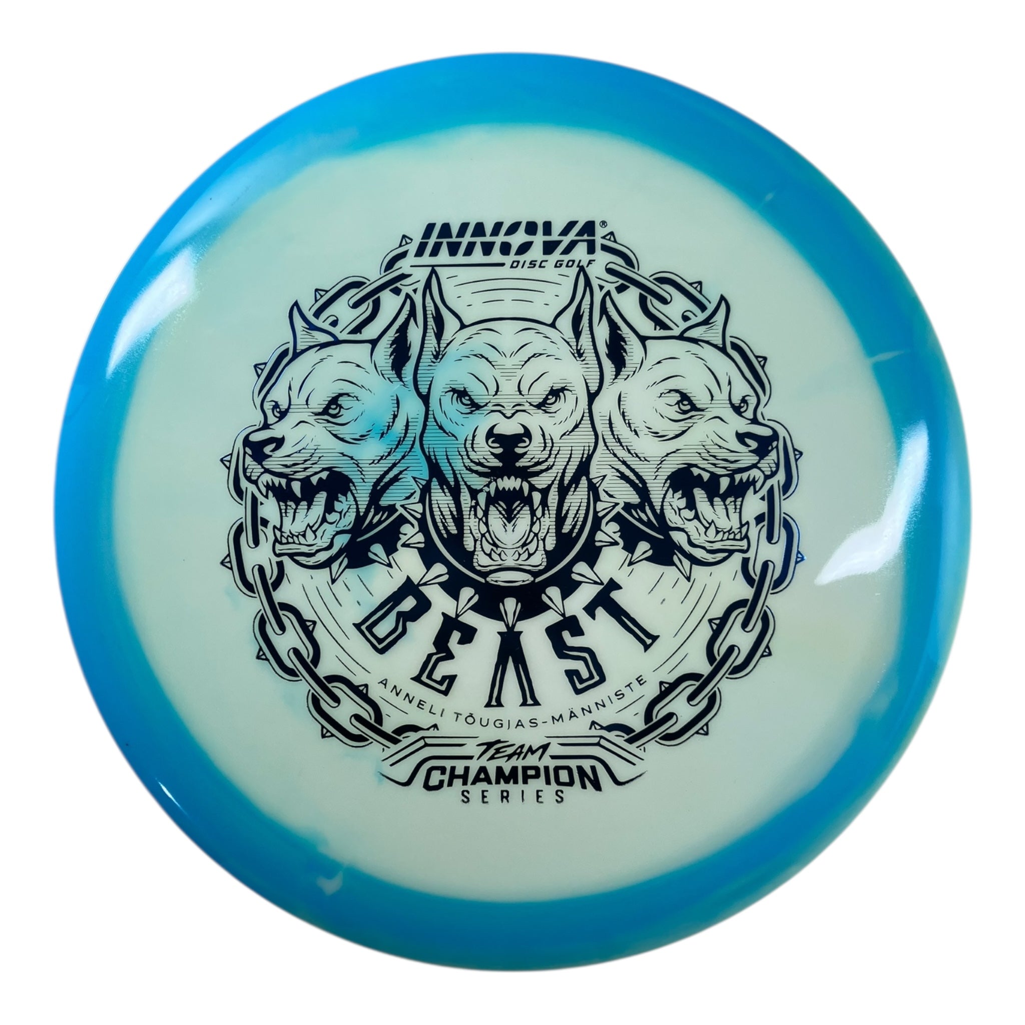 Innova Champion Discs Beast | Proto Glow Halo Star | Teal/Blue 172g (Anneli Tougias-Manniste) Disc Golf