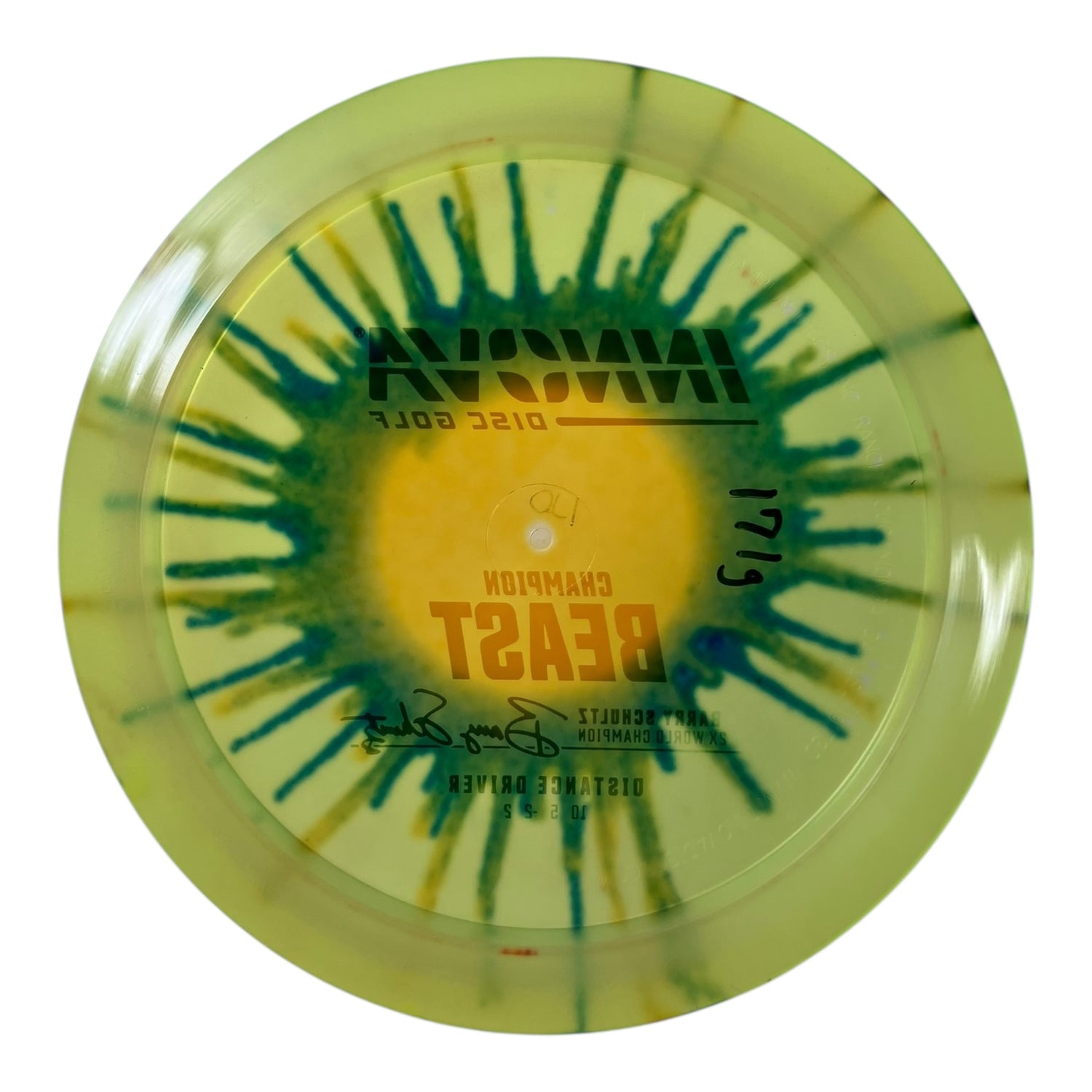 Innova Champion Discs Beast - Used Excellent | Champion I-Dye | Green/White 171g Disc Golf