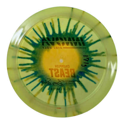 Innova Champion Discs Beast - Used Excellent | Champion I-Dye | Green/White 171g Disc Golf
