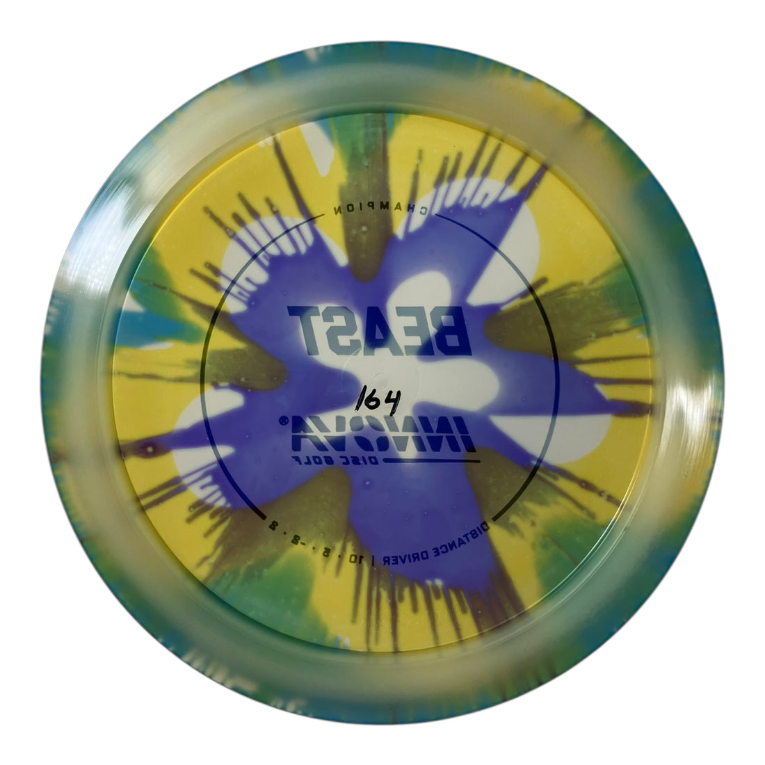 Innova Champion Discs Beast - Used Excellent | Champion I-Dye | Purple/Green 164g Disc Golf