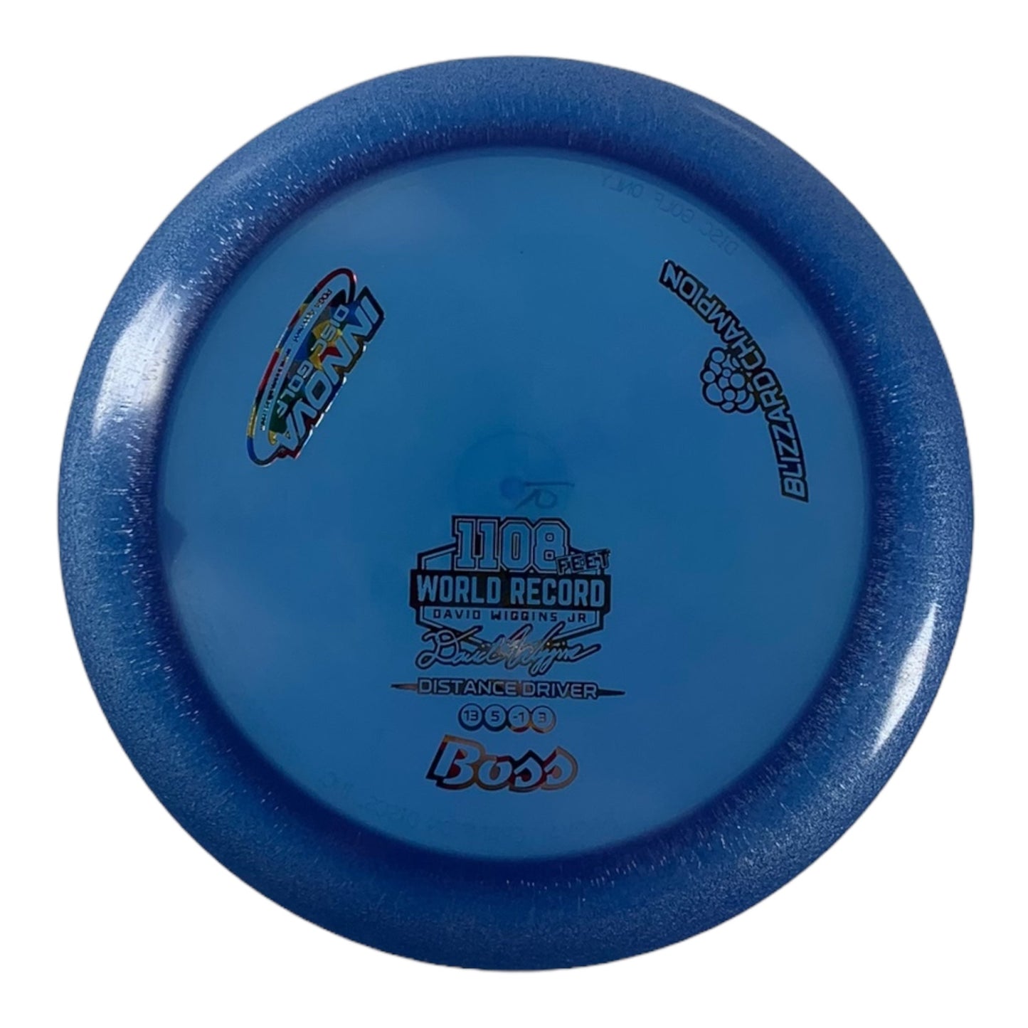 Innova Champion Discs Boss | Blizzard | Blue/Dots 151g Disc Golf